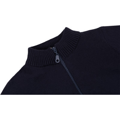 Кофта дитяча на блискавки в&#039;язана Na (AFB1213-116B-blue)