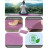Килимок для йоги PowerPlay 4010 PVC Yoga Mat 173 x 61 x 0.6 см Рожевий (PP_4010_Rose_(173*0,6))