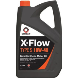 Моторна олива Comma X-FLOW TYPE S 10W-40-5л (XFS5L)