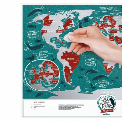 Скретч карта 1DEA.me Travel Map Marine World (13020)