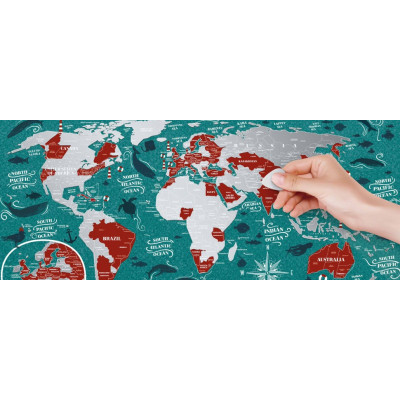 Скретч карта 1DEA.me Travel Map Marine World (13020)