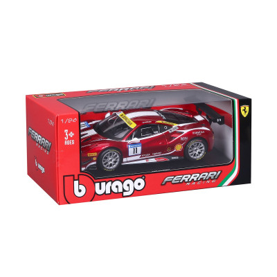 Машина Bburago Ferrari 488 Challenge (124) (18-26308)