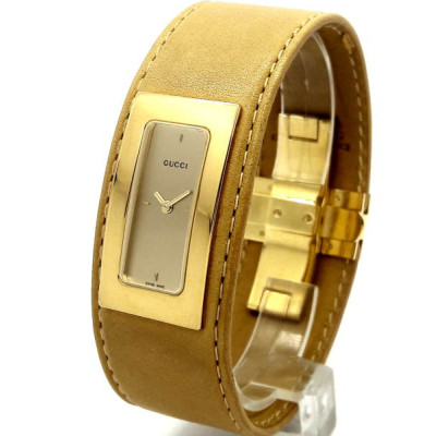 Наручний годинник Gucci 7800SG 07842 CHP/BRN/STRAP