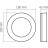 Світильник Videx ART IP65  15W 5000K Black (VL-BHFR-155B)