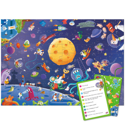 Пазл DoDo Шукай та знаходь Шалений космос, 100 елементів (300668)
