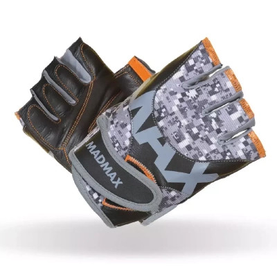 Рукавички для фітнесу MadMax MFG-831 Mti 83.1 Grey/Digital Camo L (MFG-831_L)