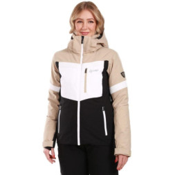 Куртка Kilpi Valera-W beige/white/black - 36 - бежевий/білий/чорний (024.0565)