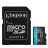 Карта пам&#039;яті Kingston 64GB microSDXC class 10 UHS-I U3 A2 Canvas Go Plus (SDCG3/64GB)