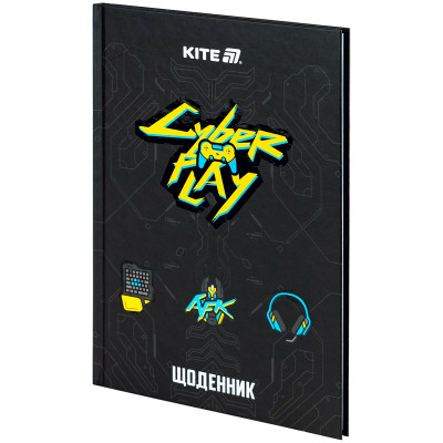 Щоденник шкільний Kite Cyber, тверда обкладинка (K25-262-4)