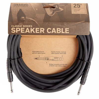 Акустичний кабель D&#039;Addario Classic Series Speaker Cable (7.62m) (PW-CSPK-25)