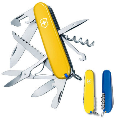 Ніж Victorinox Huntsman Ukraine 91 мм Жовто-синій (1.3713.8.2)