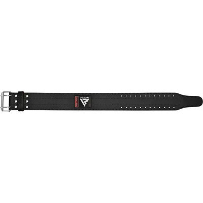 Атлетичний пояс RDX для пауерліфтингу RD1 шкіряний Black L (WPB-RD1B-L)