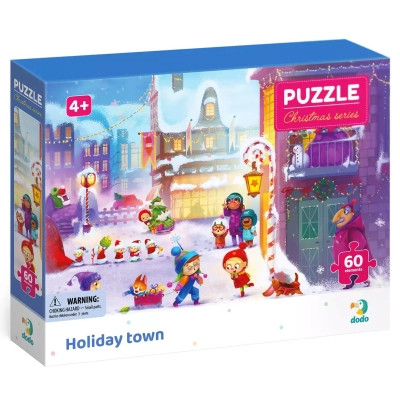 Пазл DoDo Святкове містечко, 60 елементів (300576)