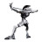 Фігурка для геймерів Weta Workshop Borderlands 3 Zer0 (105003033)