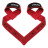 Кистьові лямки RDX S4 Gym Cotton Gel Straps Red Plus (WAC-S4R+)
