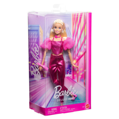 Лялька Barbie Deluxe style Рожева фуксія (JFP40)