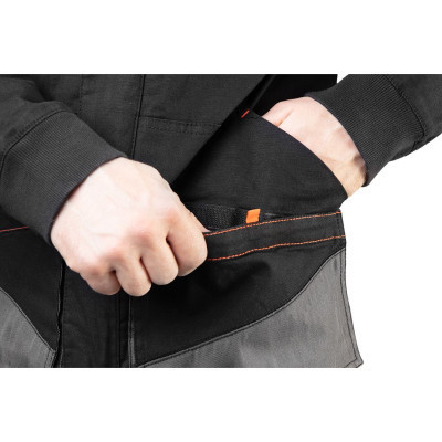 Куртка робоча Neo Tools HD Slim, розмір XXXL (58), 285 г/м2, еластан з посиленою тка (81-218-XXXL)