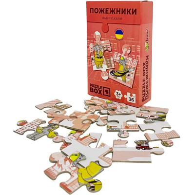 Пазл JoyBand набір Пожежники 36 елементів (PB04)
