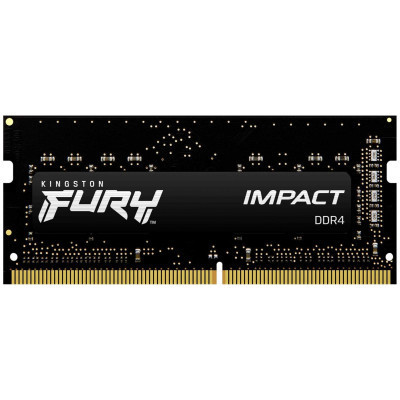 Модуль пам&#039;яті для ноутбука SoDIMM DDR4 16GB 3200 MHz Impact Kingston Fury (ex.HyperX) (KF432S20IB/16)