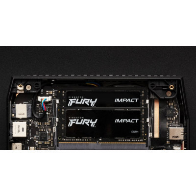 Модуль пам&#039;яті для ноутбука SoDIMM DDR4 16GB 3200 MHz Impact Kingston Fury (ex.HyperX) (KF432S20IB/16)