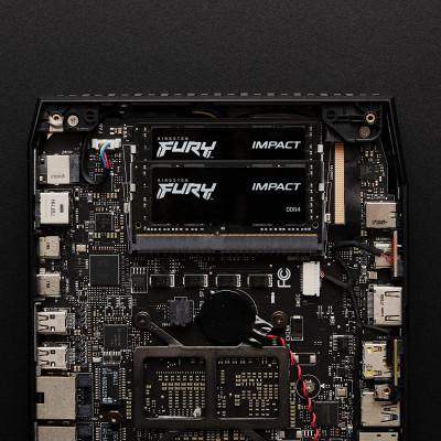 Модуль пам&#039;яті для ноутбука SoDIMM DDR4 16GB 3200 MHz Impact Kingston Fury (ex.HyperX) (KF432S20IB/16)
