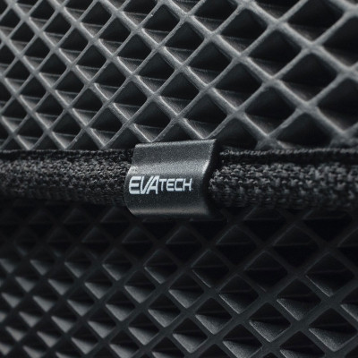 Сумка-органайзер EVAtech M-PRO 32x50x30 см. Ромб чорний з чорним кантом (BS13642OM3RBB)