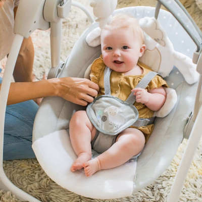 Крісло-гойдалка Ingenuity Comfort 2 Go – Cuddle Lamb (12184)