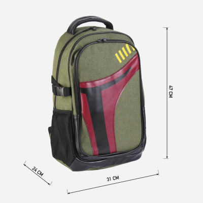 Рюкзак шкільний Cerda Star Wars - Boba Fett Casual Travel Backpack (CERDA-2100003724)