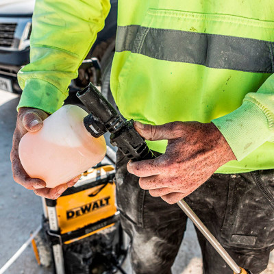 Мийка високого тиску DeWALT XR Li-Ion, 165 бар, шланг 6 м (без АКБ та ЗП) (DCMPW1600N)