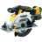 Дискова пила DeWALT 18В XR Li-lon, 2x5Ah, диск 165х20 мм, 2.8 кг, TSTAK (без АКБ та ЗП) (DCS565P2)