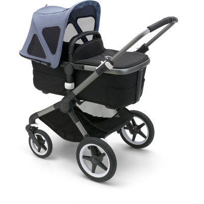 Капюшон для коляски Bugaboo Fox 5/Cameleon 3/Lynx Breezy Seaside Blue літній (100221009)