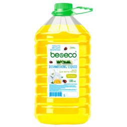 Засіб для ручного миття посуду Be&amp;Eco Лимон 5 л (4820168433412)