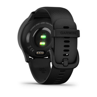 Смарт-годинник Garmin vivomove Sport, Black, Silicone, (010-02566-00)