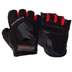 Рукавички для фітнесу PowerPlay 2222 Чорні XL (PP_2222_XL_Black)