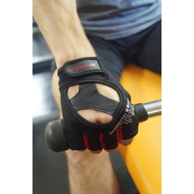 Рукавички для фітнесу PowerPlay 2222 Чорні XL (PP_2222_XL_Black)