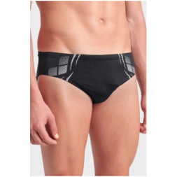 Плавки Arena Poseidonia Swim Briefs 009075-501 чорний, білий 85 (3468337537106)