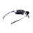 Сонцезахисні окуляри BluWater Samson-3 White Polarized Сірі в білій оправі (BW-SAM3W-GR2)