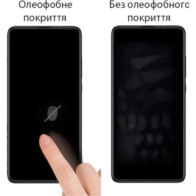 Скло захисне Drobak Realme Note 70 Black (333329)