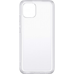 Чохол до мобільного телефона Samsung A03 Soft Clear Cover Transparent (EF-QA035TTEGRU)