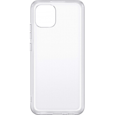 Чохол до мобільного телефона Samsung A03 Soft Clear Cover Transparent (EF-QA035TTEGRU)