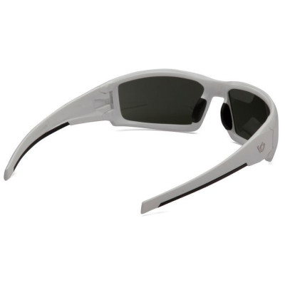 Сонцезахисні окуляри Venture Gear Pagosa White Anti-Fog Сіро-зелені в білій оправі (VG-PAGW-GR1)