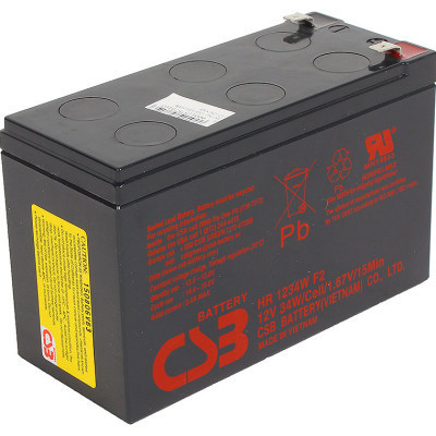 Батарея до ДБЖ 12В 9Аг CSB (HR1234WF2)