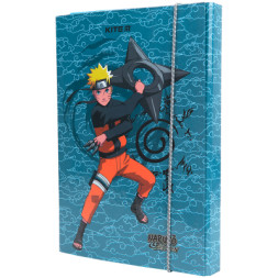 Папка для зошитів Kite В5 на гумці Naruto, картон (NR23-210)