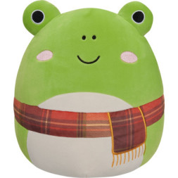М'яка іграшка Squishmallows Жабка Венді у шарфі 30 см (SQCR04157)