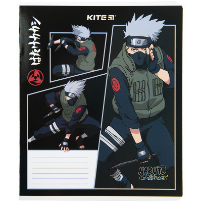 Зошит Kite Naruto 18 аркушів, лінія (NR23-237)