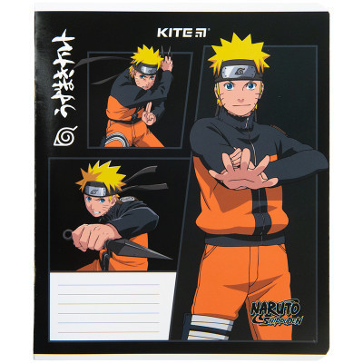 Зошит Kite Naruto 18 аркушів, лінія (NR23-237)