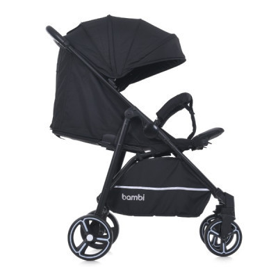 Коляска Bambi M 4249-2 black matt
