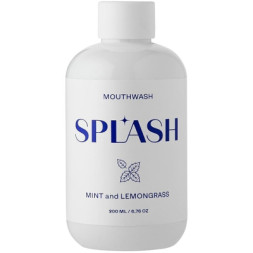 Ополіскувач для порожнини рота Splash Oral Care Mint And Lemongrass Зі смаком м'яти та лемонграсу 200 мл (4820266831516)