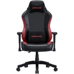 Крісло ігрове Anda Seat Luna Color PVC Size L Black/Red (AD18-48-BR-PV)