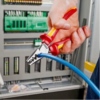 Затиск для клем KNIPEX для тонкостінних контактних гільз (97 78 180)